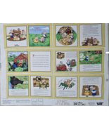 VIP Mary Engelbreit The Three Little Pigs Fabric Sewing Panel Cut &amp; Sew ... - $17.44