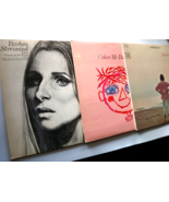 Barbra Streisand&#39;s Lot of 3 Vinyl LP&#39;s,  Live @ Forum, Color Me Barbra, ... - $40.70 CAD