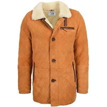 DR148 Men&#39;s Classic Sheepskin Jacket Fur Tan - £384.44 GBP