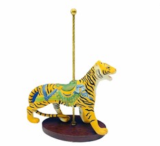 Franklin mint figurine carousel treasury art 1989 Manns Siberian Tiger C... - £23.75 GBP