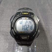 Working Timex Ironman Indiglo Men&#39;s Digital Chronograph Wristwatch TW5M09500 - £15.14 GBP