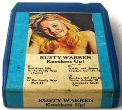 8 track-Rusty Warren-Knockers Up! Refurbished!  new pressure pads &amp; sensor foil - £13.39 GBP