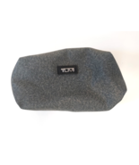 Tumi for Delta Airlines Travel Bag -Gray Zipper Toiletry -Makeup -Access... - $17.81