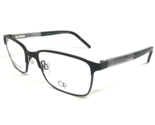 Op Ocean Pacific Kids Eyeglasses Frames SALTWATER BLACK Gray Square 50-1... - $46.59