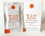 Tan Towel Half Body  10 Pack 0.25oz(10x) Boxed - $20.78