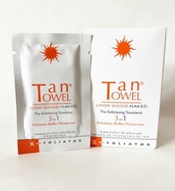 Tan Towel Half Body  10 Pack 0.25oz(10x) Boxed - £16.51 GBP