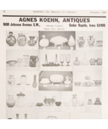 1967 Agnes Koehn Antiques Shop Advertisement Cedar Rapids Iowa DWUU6 - $41.13 CAD