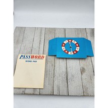 Vintage Password Game Replacement Piece Part score card spinner 12th Ed - $9.95