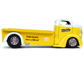 1947 Ford COE Flatbed Truck Yellow Metallic with White Top and Yellow M&amp;... - $55.77