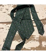 BARNEY&#39;S NEW YORK MEN&#39;S TIE GREEN GOLF PATTERN - $25.62 CAD