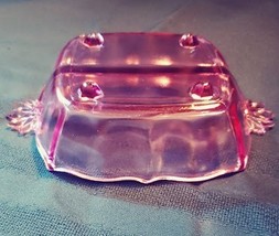 Tiara Dusty Rose Divided Candy/Relish Dish 1980s-90s image 4