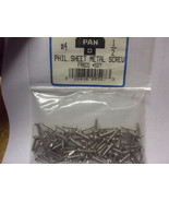 #4 x 1/2&quot; Stainless Steel pan head tapping screws. QTY: 100 - $149.08 MXN
