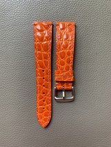 Green Genuine Cro Leather Watch Strap Band Custom Size 16 17 18 19 20 21... - $1,032.40 MXN
