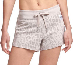 Calvin Klein Womens Printed French Terry Shorts Color Nu Beige Color S - £27.33 GBP