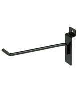 NEW SLATWALL 6&quot; BLACK  PEG HOOKS LOT OF 20 PCS - $14.16