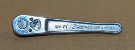 Vintage Snap-on MV71  1/4&quot; Drive Ratchet Made in USA - £44.44 GBP