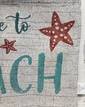 Set Of 2 Tapestry Placemats (13&quot;x19&quot;) Nautical,Starfish,Take Me To The Beach,Wh - $14.84