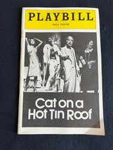 CAT ON A HOT TIN ROOF JAN 1975 Playbill E. Ashley  F. Gwynne, Fashion Su... - $7.45