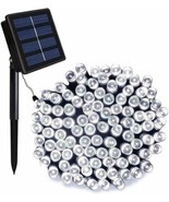 ORA LED Solaire Guirlande Lumineuse Avec Automatique Capteur, Noir, 34.1m - $43.39 CAD