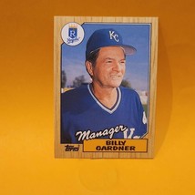 1987 Topps Traded #36T Billy Gardner Kansas City Royals Baseball Card - $1.29