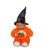 Sugarloaf Kostume Kids Plush Halloween Pumpkin Witch Baby Doll Toy Vinta... - $34.71 CAD