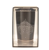 2015 Starbucks Las Vegas Ceramic Traveler Tumbler Black Spade Swarovski Crystals - £67.50 GBP