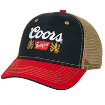 Coors Banquet Classic Logo Navy Colorway Mesh Snapback Hat Multi-Color - £25.16 GBP