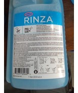 Urnex Rinza Alkaline Formula Milk Frother Cleaner, 33.6oz 1 Liter 695 kb - $380.59 MXN