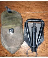 Vintage 1974 Vietnam War US Army AMES Folding Entrenching Tool Shovel &amp; ... - $727.28 MXN