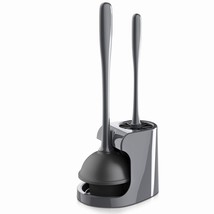 Bathroom Plunger and Bowl Brush Set Gray - $2,062.55 MXN