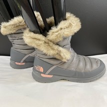 The North Face Thermoball Women&#39;s Grey Snow Boots Size 9 SKU 6104 - $36.42