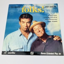 FOLKS! Laserdisc Movie Tom Selleck, VERY RARE, Excellent Condition Exten... - £9.10 GBP