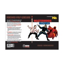 MASTERMINDS AND MADMEN (PULP HERO) By Rob Hudson - $20.00