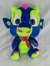 Classic Toy Co Dragon Plush 15 Inch Carnival Style Foam Pellets Stuffed ... - $14.95