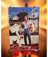 Original 1988 Karl Malone Signed Poster Special Delivery Costacos Brothe... - £148.01 GBP