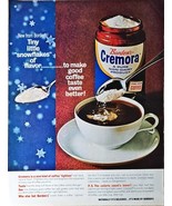 Borden&#39;s Cremora Non-Dairy Coffee Product 1964 Print Advertisement Ad - €9,28 EUR