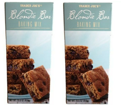 2 Packs Trader Joe&#39;s Blondie Bar Baking Mix 15.5 oz Each Chocolate chips... - $14.90