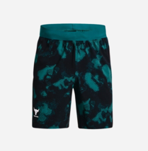 Under Armour Project Rock Woven Camo Printed Shorts Mens S Athletic NEW - £28.63 GBP