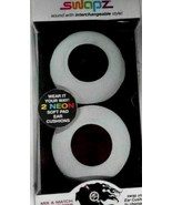 Swapz 2 Neon White Soft Pad Ear Cushions, Replacement cushions for Headp... - $12.20 CAD
