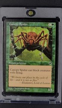1997 MTG Magic The Gathering Tempest #217 Canopy Spider Green Vintage Card WOTC - £1.56 GBP