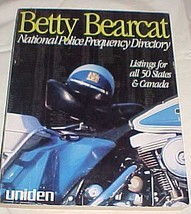 Betty Bearcat National Police Frequency Directory - Listings for All 50 States &amp; - £37.53 GBP