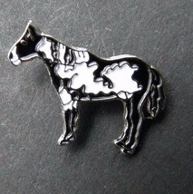 Pinto Black Horse Lapel Pin Badge 3/4 Inch - £4.28 GBP
