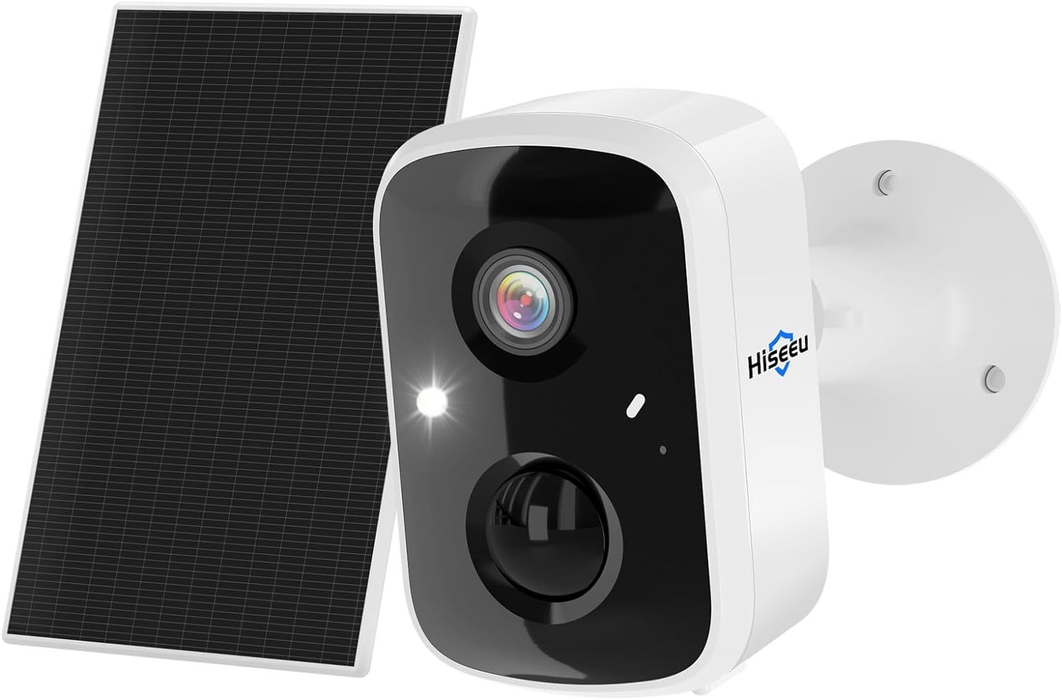 Hiseeu Solar Security Cameras Wireless Outdoor, Battery Powered 3K, Way ... - $41.94