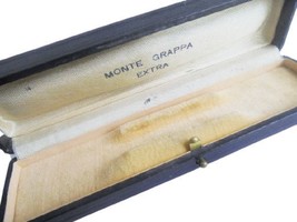 MONTEGRAPPA MONTE GRAPPA Original pen box red &amp; black fountain pen or ba... - $39.00