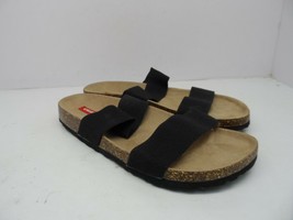 Union Bay Women&#39;s Megan Footbed Sandals Black Size 10M - $17.80
