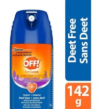 OFF! Family Care Mosquito Insect Repellent Spray Deet Free 2-Pack (2x 142g) - £8.95 GBP