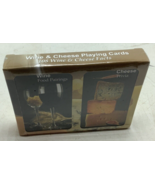 New &amp; Sealed Wine Food Pairing Facts &amp; Cheese Trivia Playing Cards - $6.79