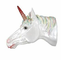 Pacific Giftware White Unicorn Wall Plaque LED Horn Collectible Home Dec... - €30,61 EUR