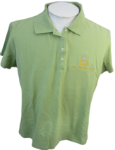 LADY FOOT LOCKER Women polo shirt &quot;The Jewelry Lady&quot; embroidered 3XL green  - £13.23 GBP