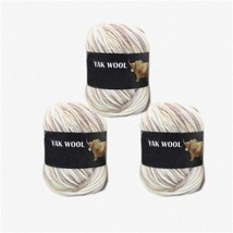 Luxury Yak Cashmere Blend Worsted Yarn - Soft, Thick, and Cozy for DIY Sweater, - $46.48